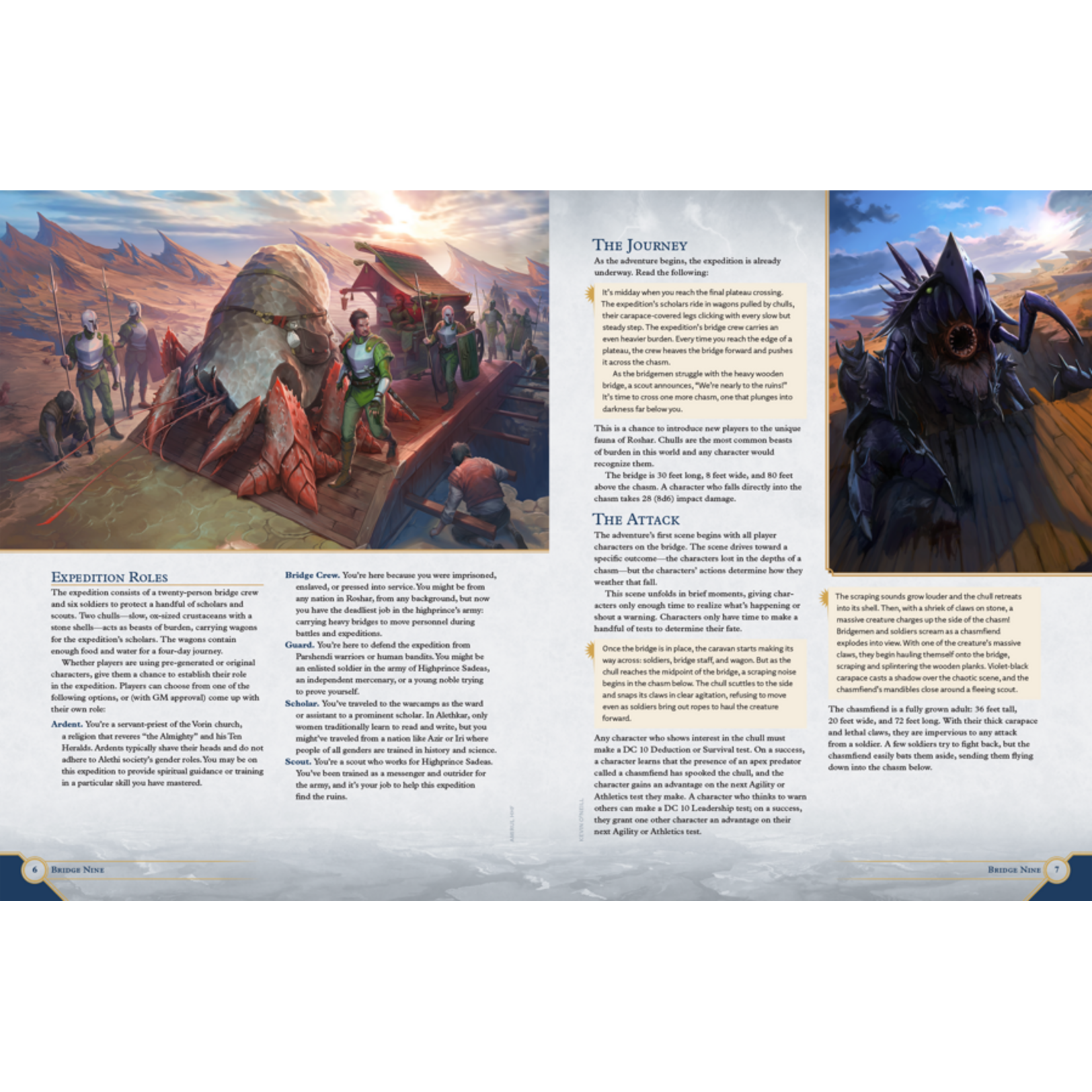 Brotherwise Games Cosmere RPG: Stormlight Adventure Bridge Nine (EN) (Pre-Order)