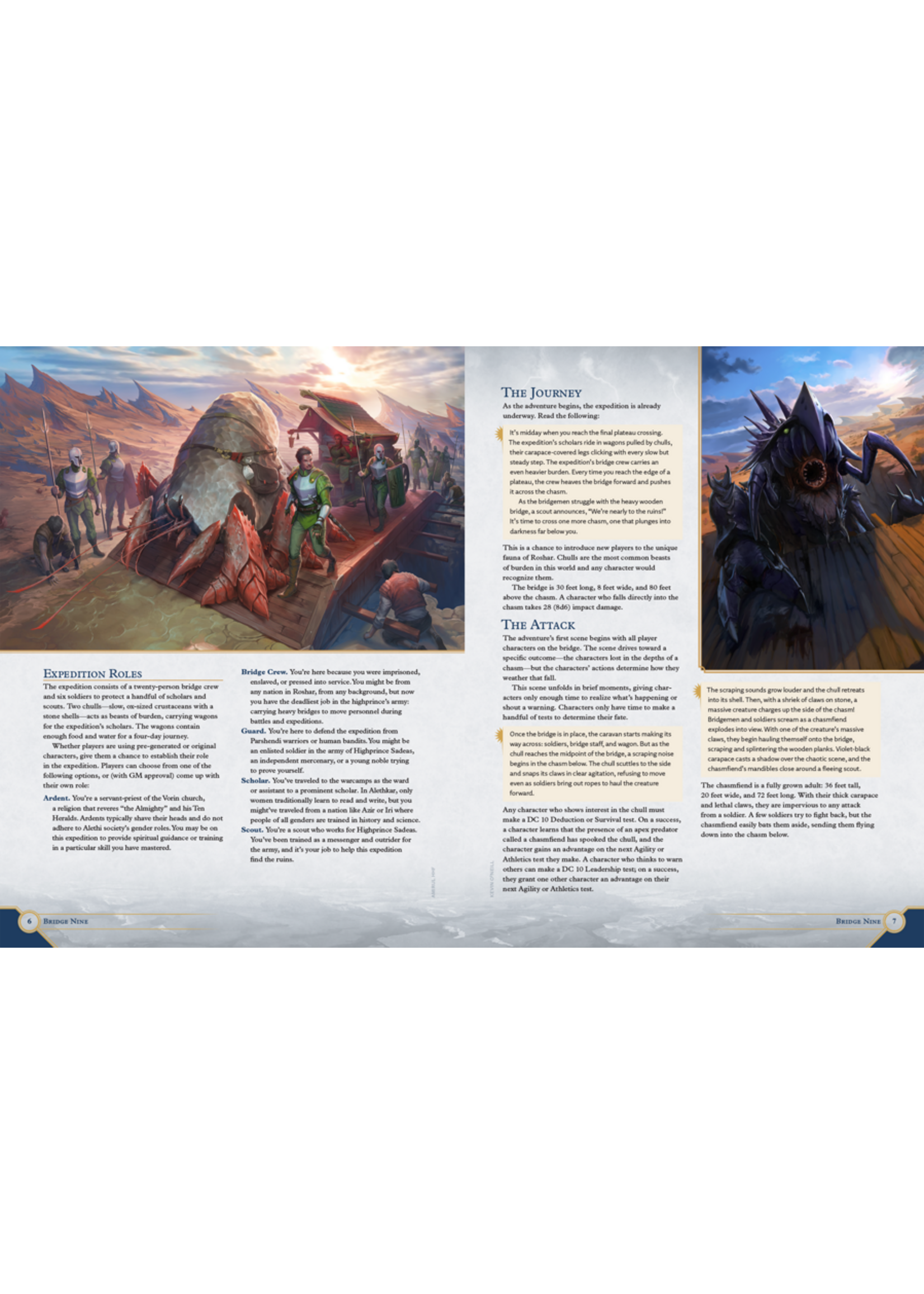 Brotherwise Games Cosmere RPG: Stormlight Adventure Bridge Nine (EN) (Pre-Order)