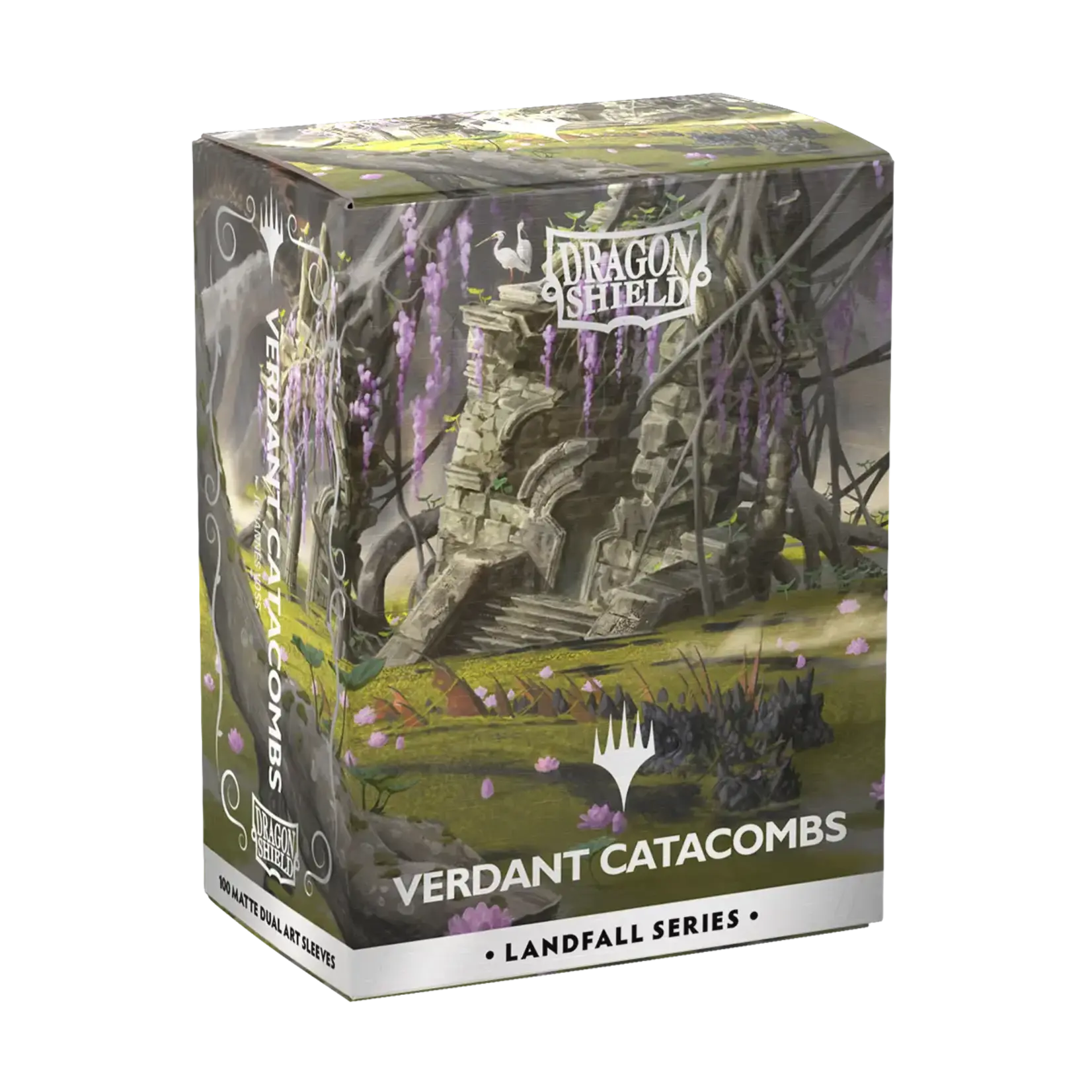 Dragonshield Dragonshield 100 Matte Dual Art Sleeves Landfall Series - Verdant Catacombs