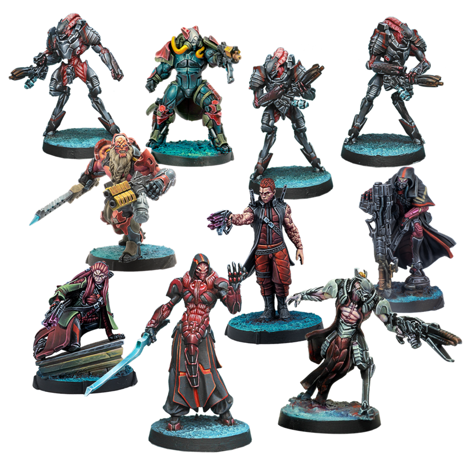 Corvus Belli Combined Army Action Pack (Infinity Essentials)