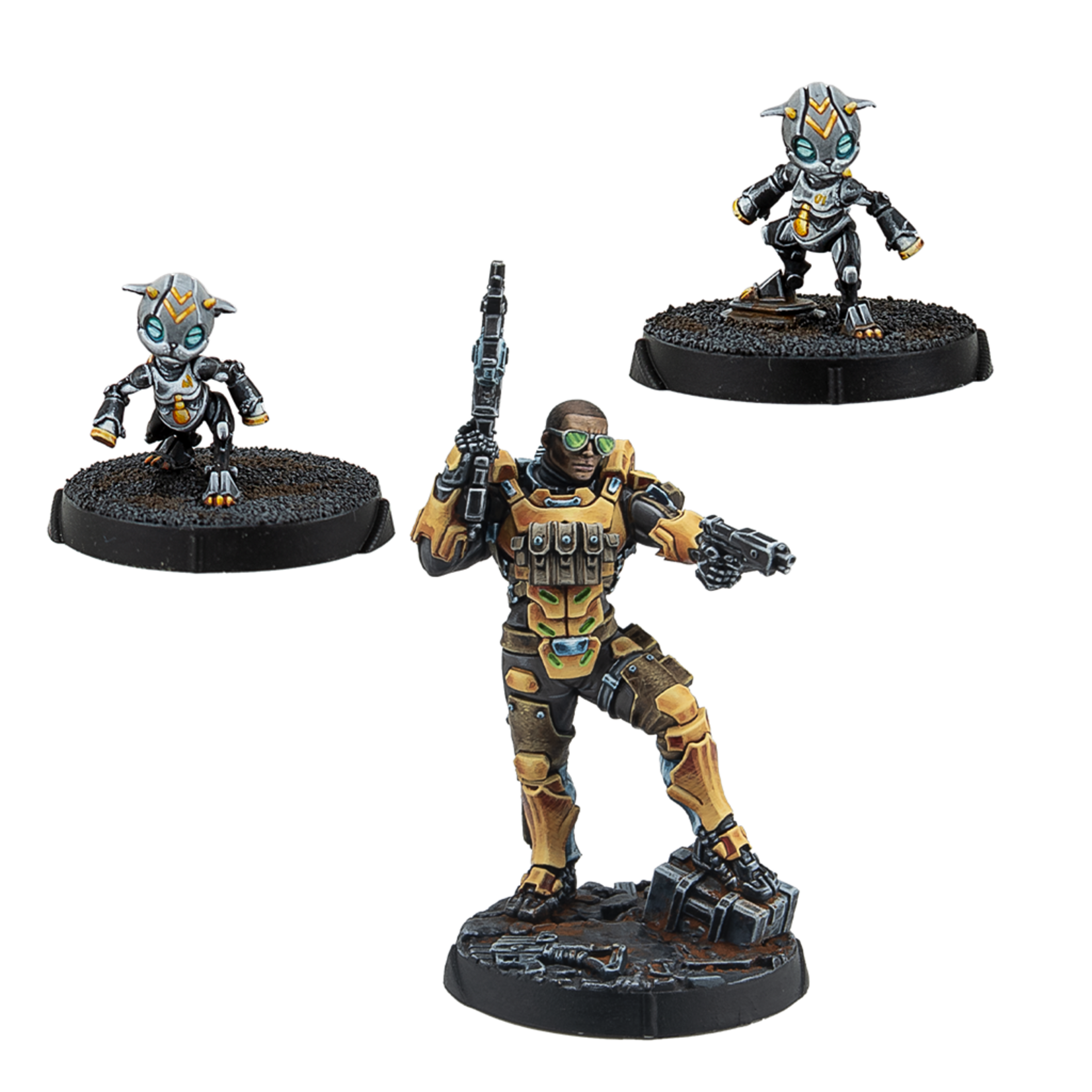 Corvus Belli Infinity Yu Jing Imperial Service - Gui Feng Xi Zhuang (Combi Rifle)