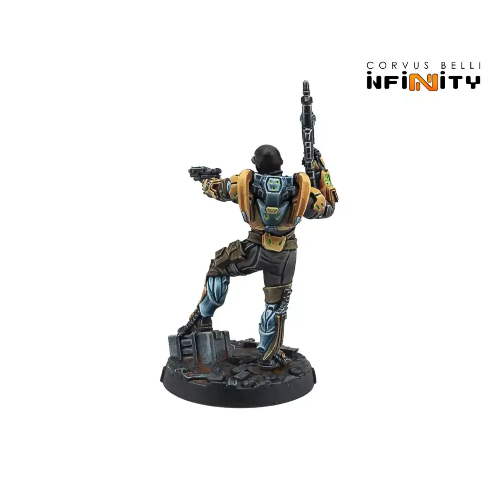 Corvus Belli Infinity Yu Jing Imperial Service - Gui Feng Xi Zhuang (Combi Rifle)
