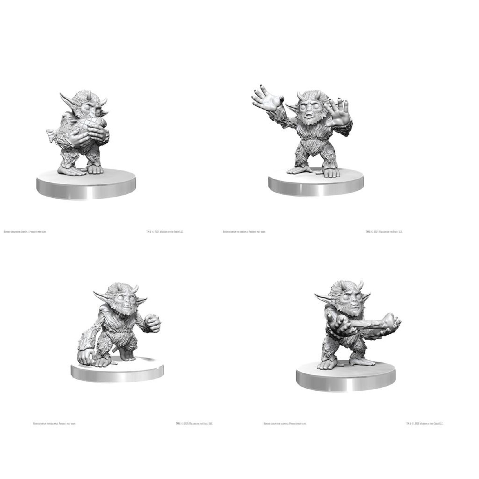Wizkids D&D Nolzur's Marvelous Miniatures  Yeti Tykes