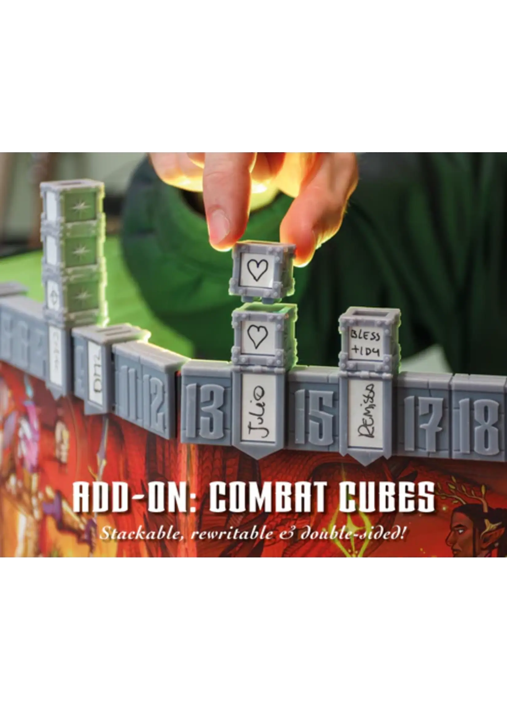 Cacklin Slayers RPG Initiative Tracker Combat Cubes