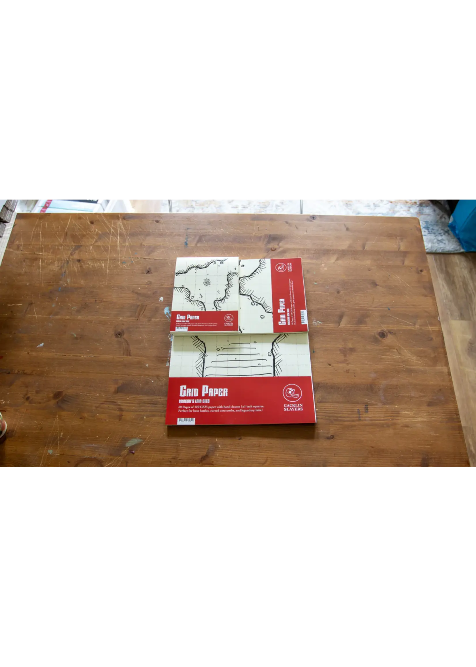 Cacklin Slayers RPG Grid Paper - Goblin Cave