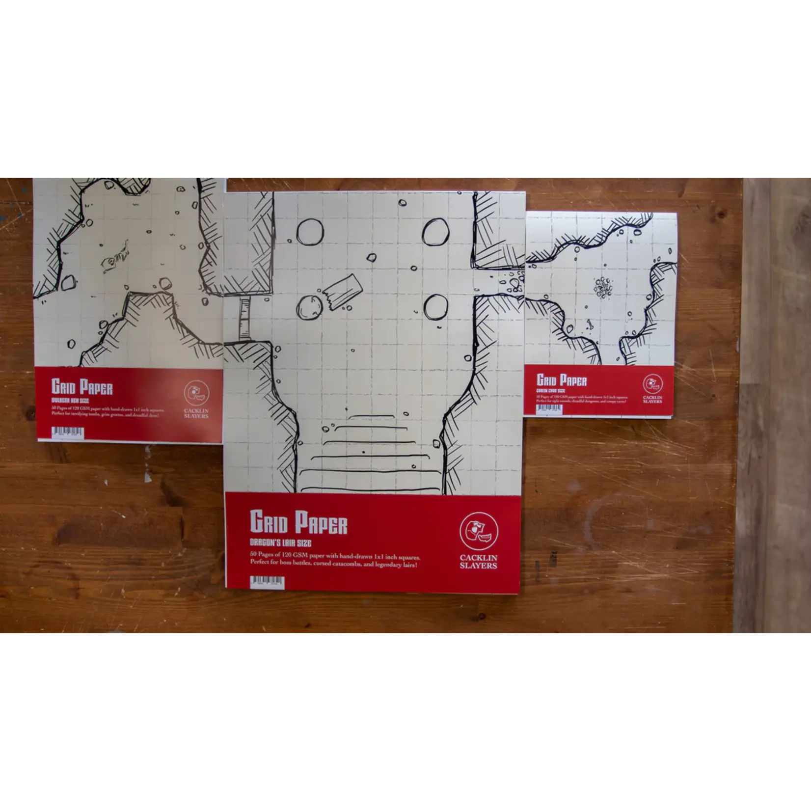 Cacklin Slayers RPG Grid Paper - Owlbear Den