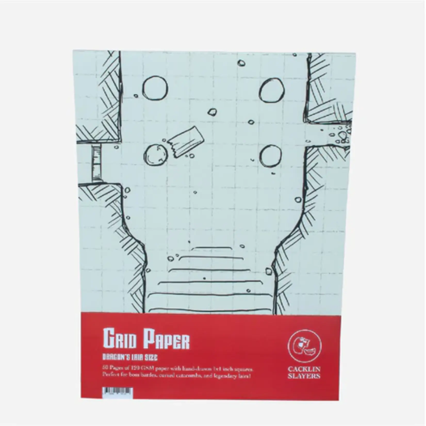 Cacklin Slayers RPG Grid Paper - Dragon's Lair Size