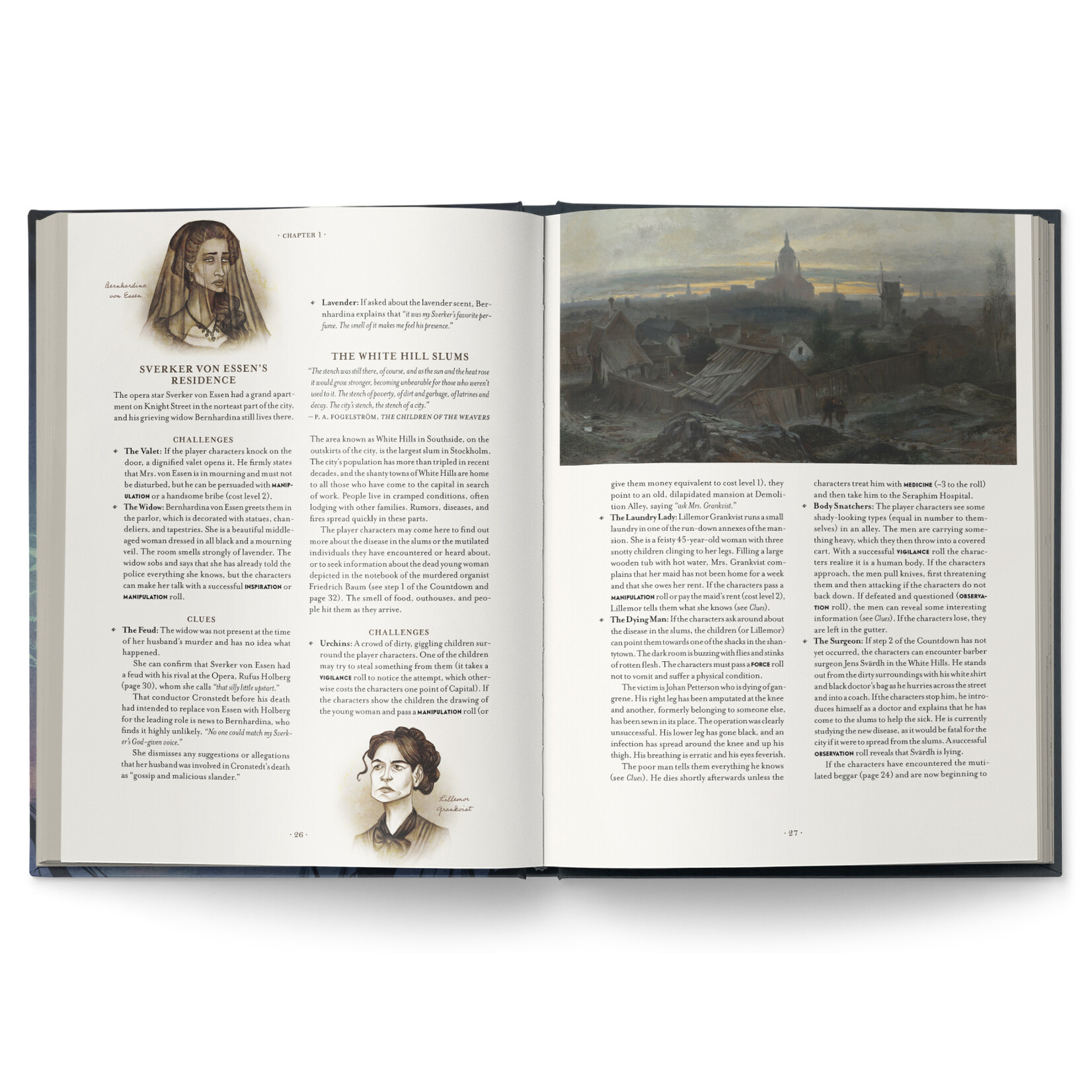 Free League Publishing Vaesen RPG: City of My Nightmares (EN)