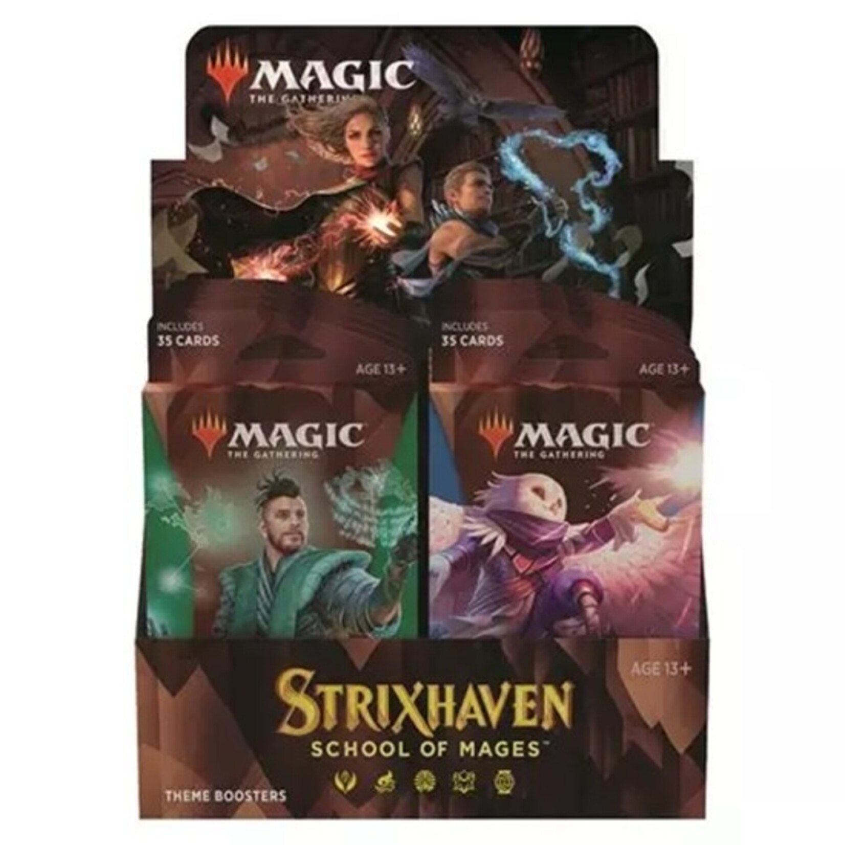 Wizards of the Coast MtG Secrets of Strixhaven Theme Deck Set (2) (EN) (Pre-order)