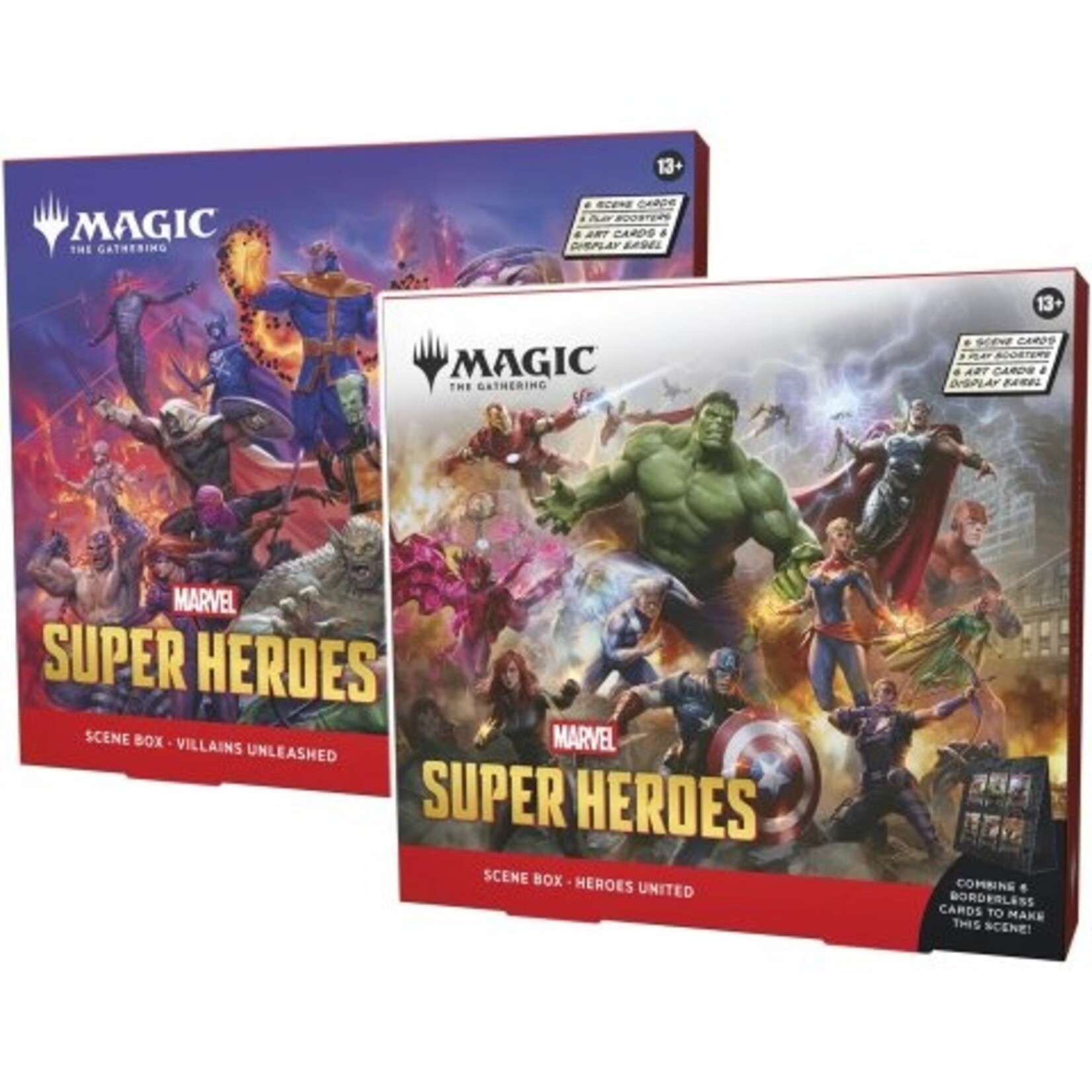 Wizards of the Coast MtG Marvel Super Heroes Scene Box Set (2) (EN)