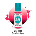 AK Interactive AK 3rd Gen Acrylics: Carmine Dawn Wash (18ml)