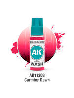 AK Interactive AK 3rd Gen Acrylics: Carmine Dawn Wash (18ml)