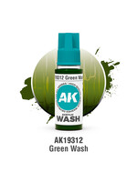 AK Interactive AK 3rd Gen Acrylics: Green Wash (18ml)