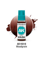 AK Interactive AK 3rd Gen Acrylics: Woodgrain Wash (18ml)