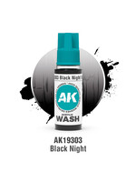 AK Interactive AK 3rd Gen Acrylics: Black Night Wash (18ml)