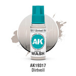 AK Interactive AK 3rd Gen Acrylics: Dirtveil Wash (18ml)