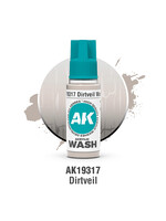 AK Interactive AK 3rd Gen Acrylics: Dirtveil Wash (18ml)