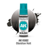 AK Interactive AK 3rd Gen Acrylics: Obsidian Holt Wash (18ml)