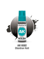 AK Interactive AK 3rd Gen Acrylics: Obsidian Holt Wash (18ml)