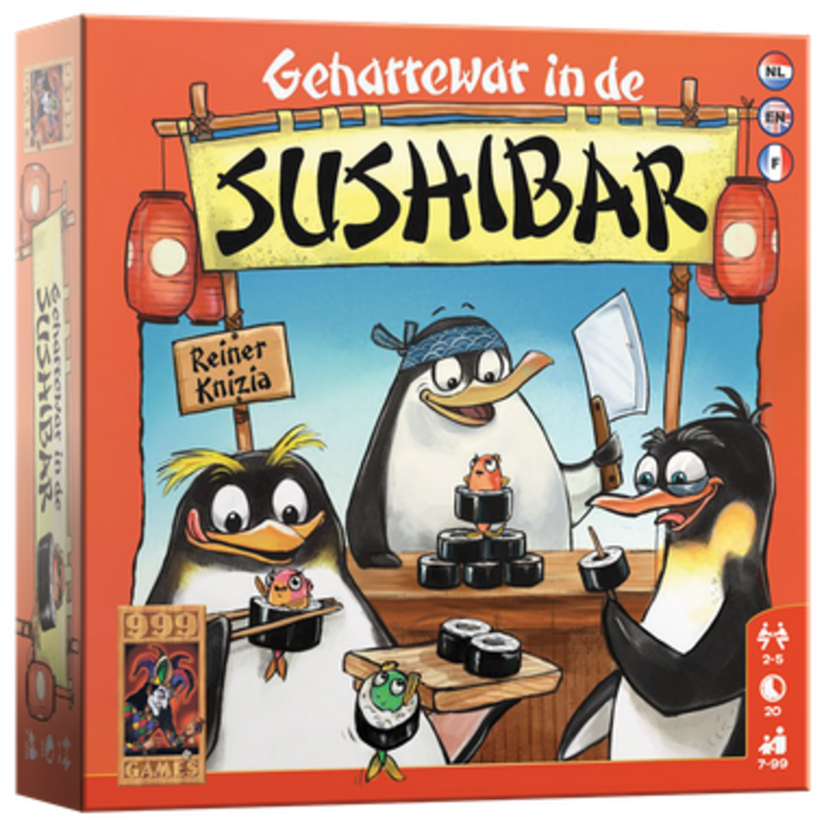 999-Games Geharrewar in de Sushibar (NL)