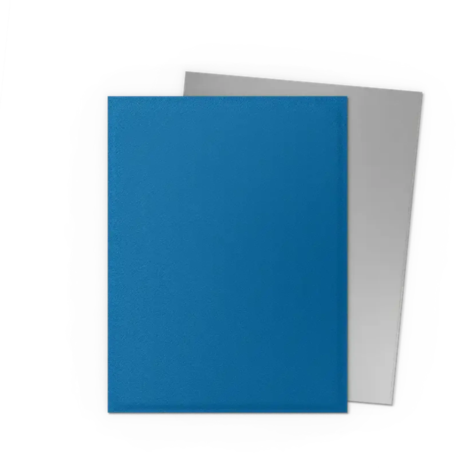 Dragonshield Dragonshield 100 Box Dual Matte Sleeves Cobalt & Silver