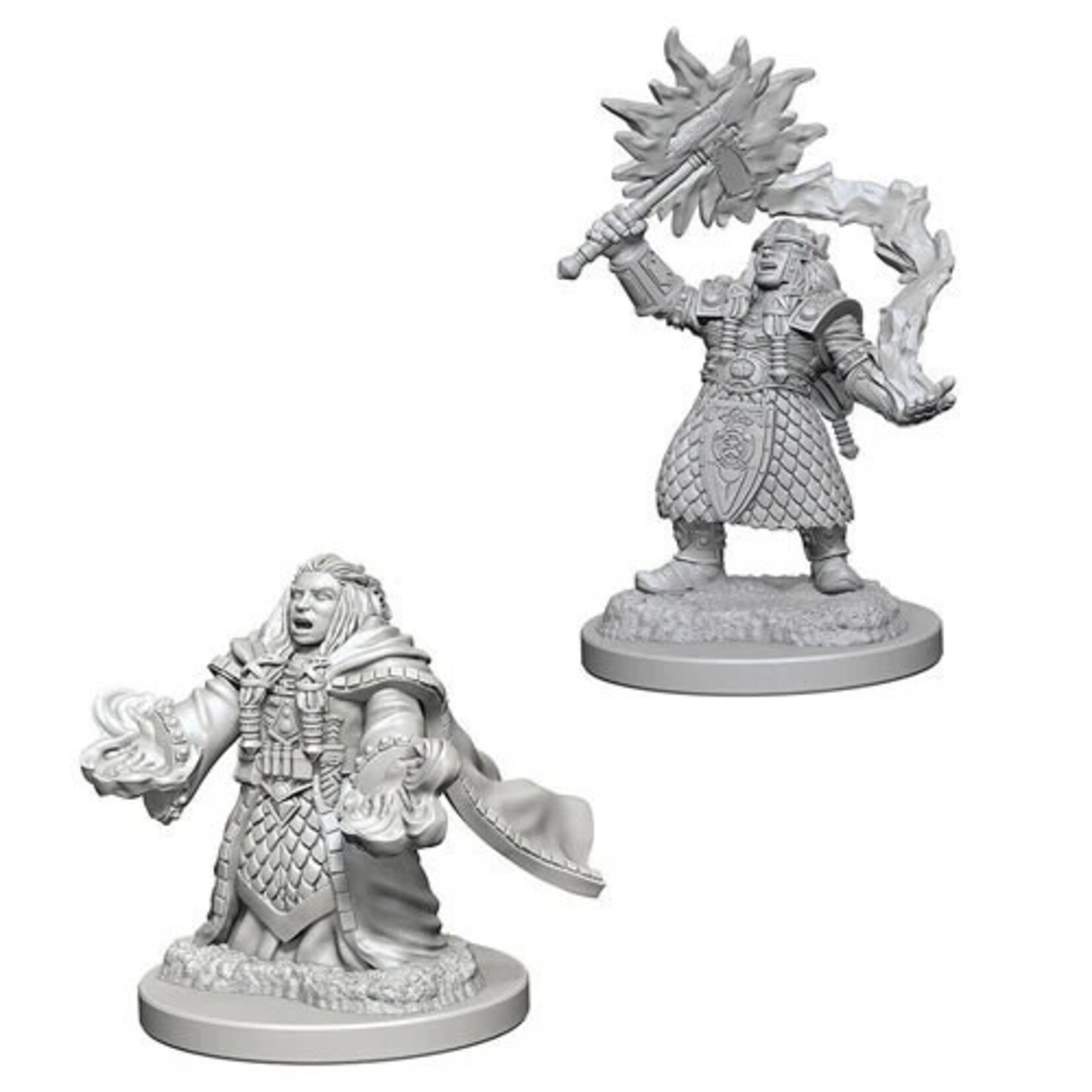 Wizkids D&D Nolzur's Marvelous Miniatures Dwarf Cleric Female