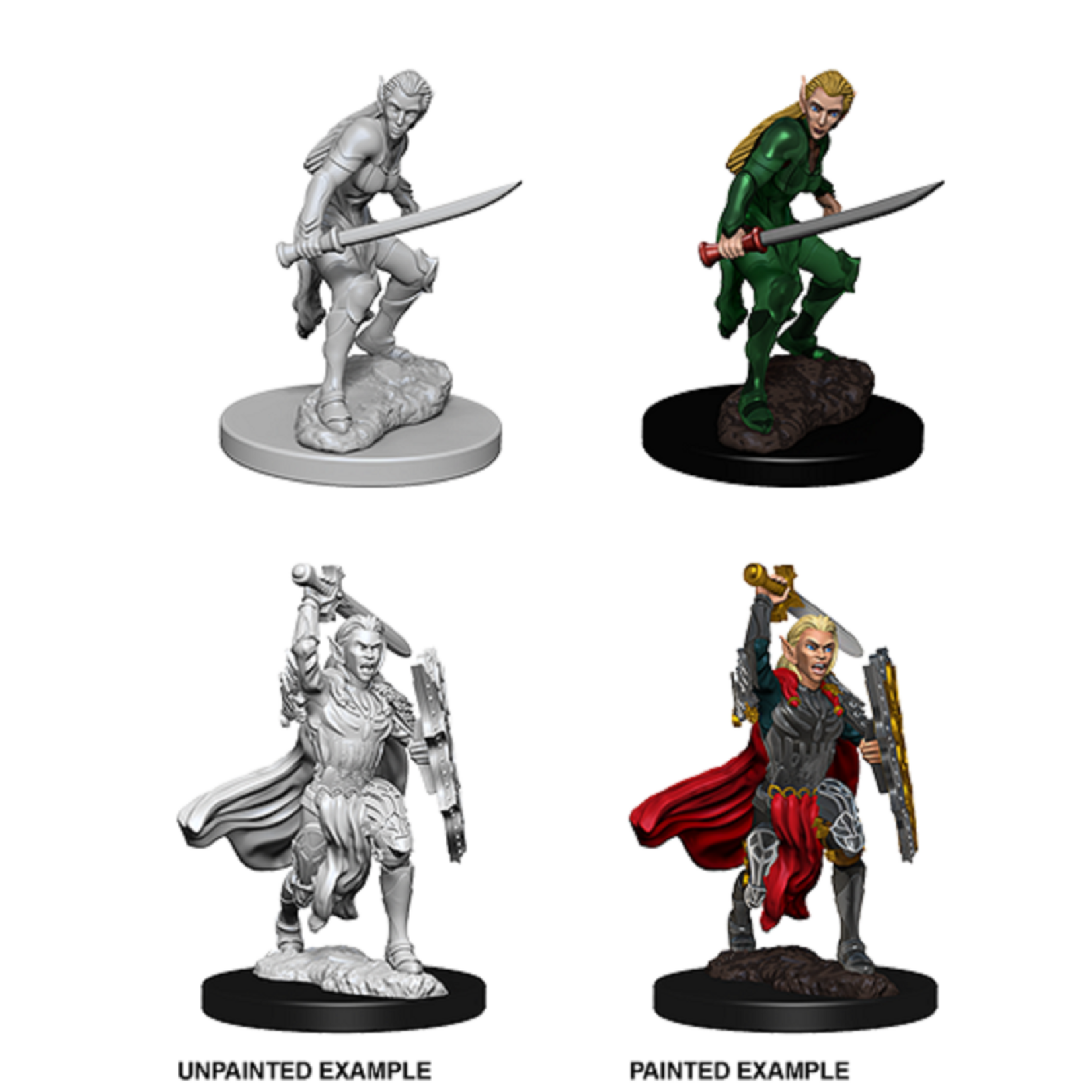Wizkids D&D Nolzur's Marvelous Miniatures Elf Fighter Female