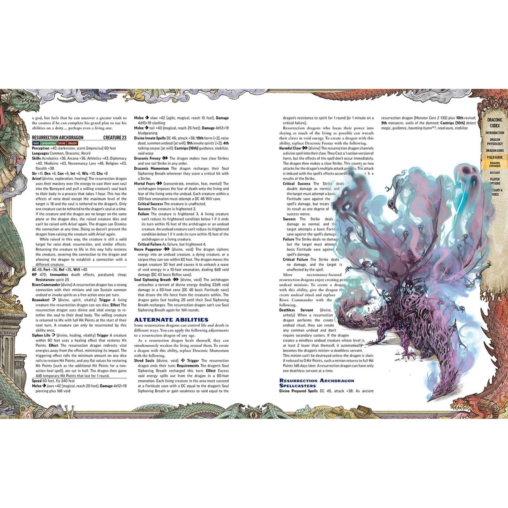 Paizo Pathfinder RPG: Lost Omens - Draconic Codex (EN)