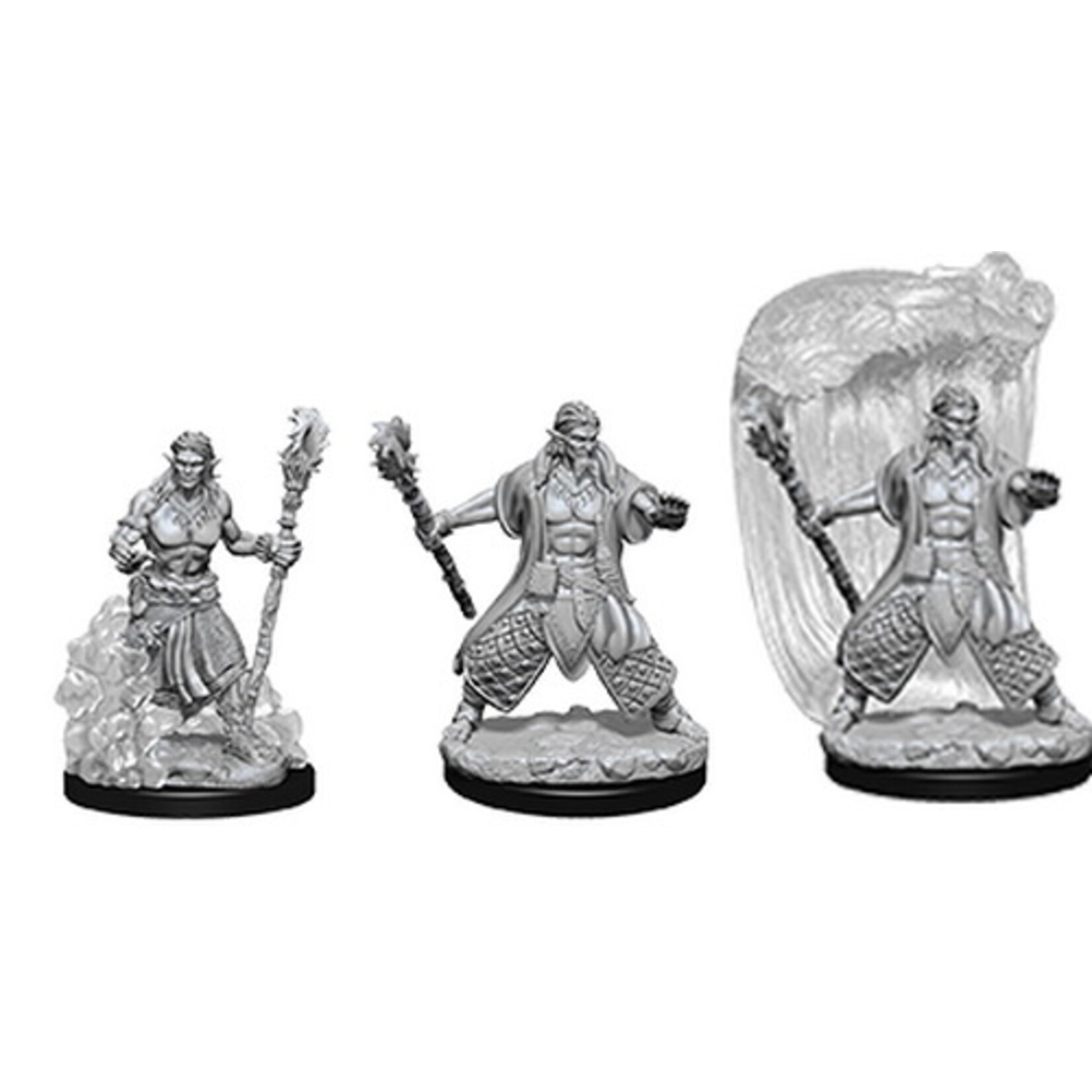Wizkids D&D Nolzur's Marvelous Miniatures Water Genasi Druid Male