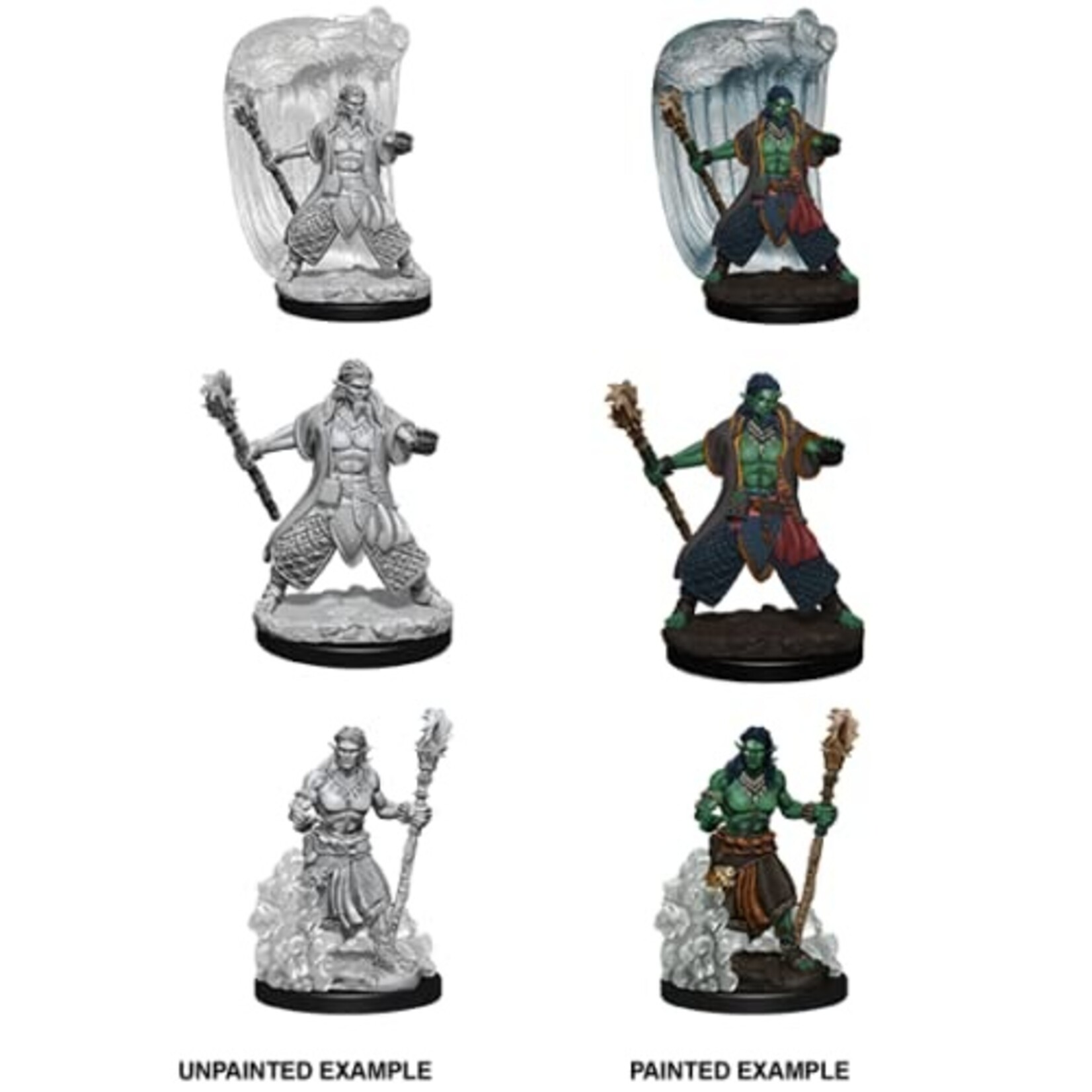 Wizkids D&D Nolzur's Marvelous Miniatures Water Genasi Druid Male