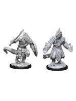 Wizkids D&D Nolzur's Marvelous Miniatures Lizardfolk Barbarian & Cleric