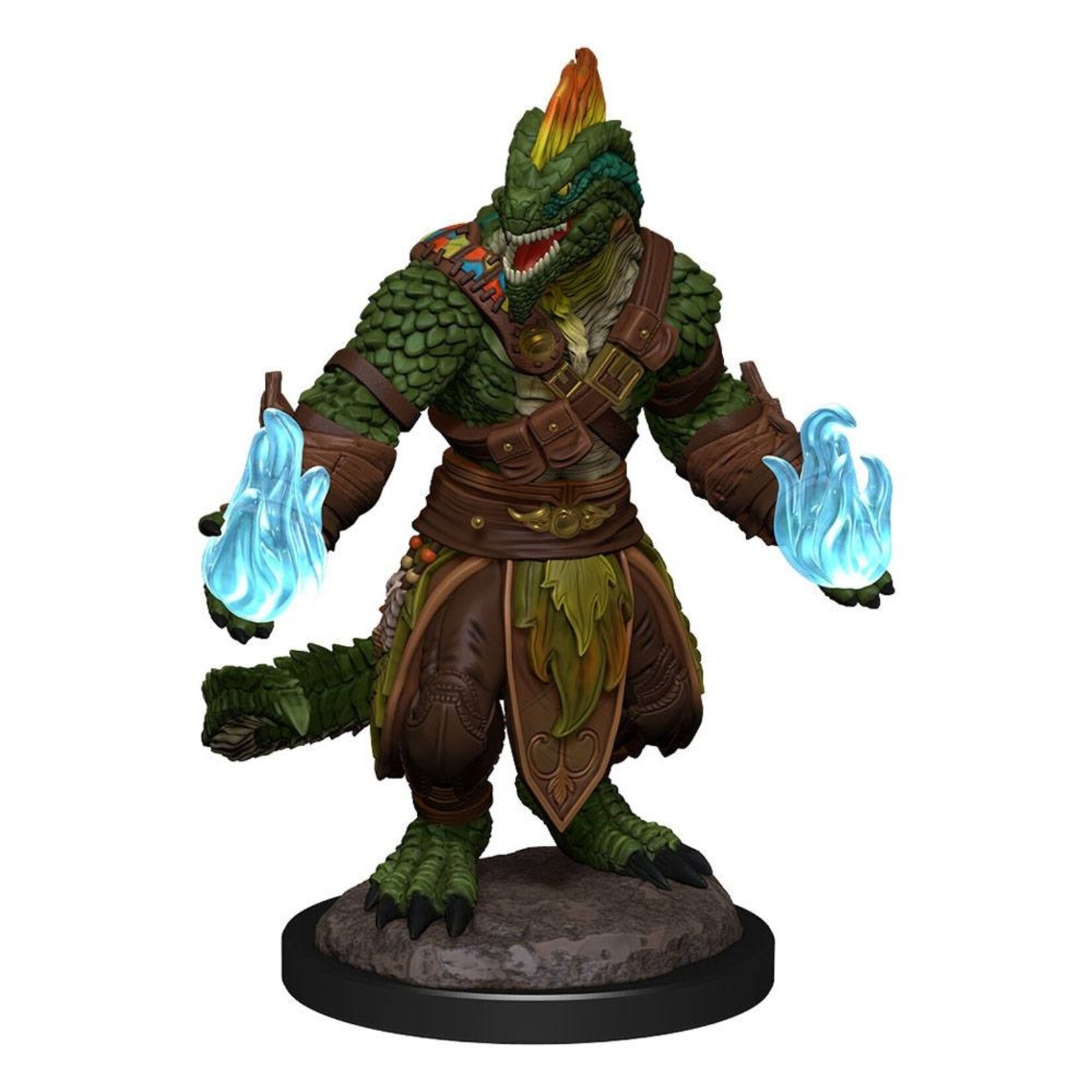 Wizkids D&D Nolzur's Marvelous Miniatures Lizardfolk Barbarian & Cleric