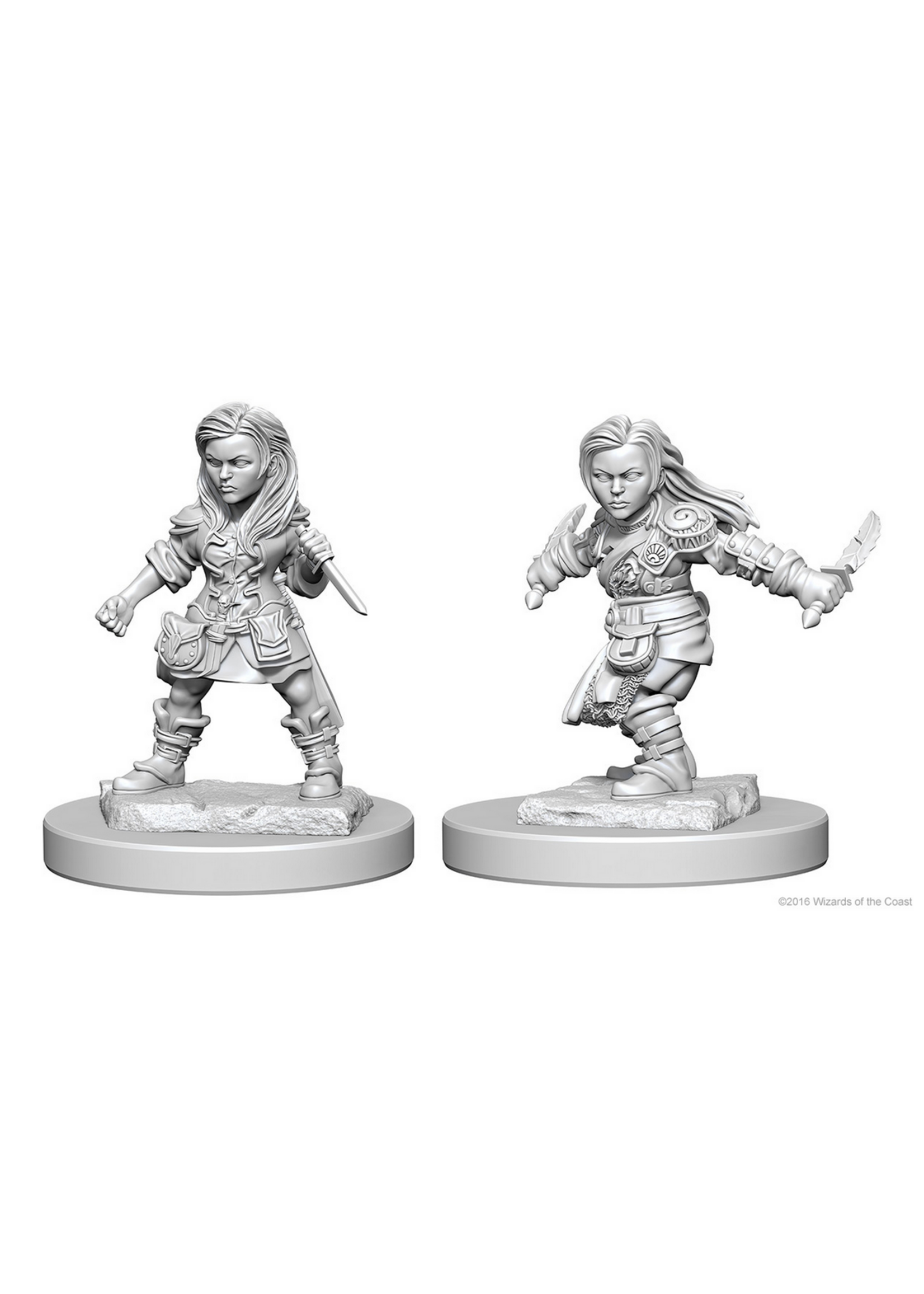 Wizkids D&D Nolzur's Marvelous Miniatures Halfling Rogue Female 2