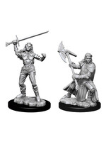Wizkids D&D Nolzur's Marvelous Miniatures Half-Orc Fighter Female