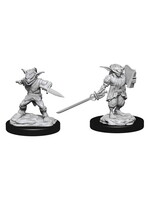 Wizkids D&D Nolzur's Marvelous Miniatures Goblin Rogue Male  & Female Goblin Bard