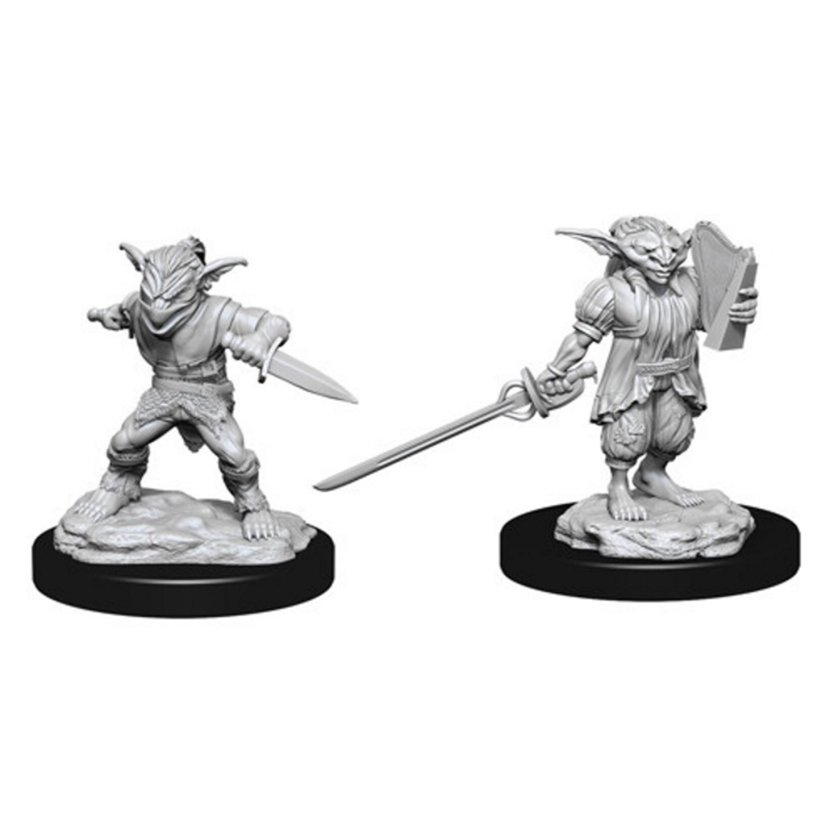Wizkids D&D Nolzur's Marvelous Miniatures Goblin Rogue Male  & Female Goblin Bard