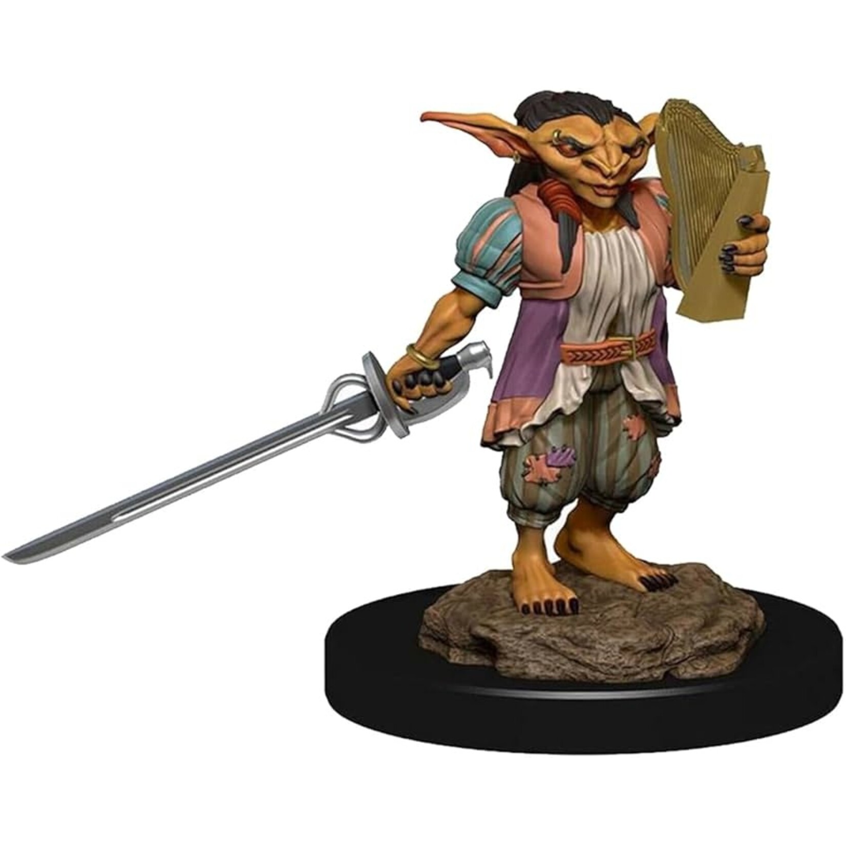 Wizkids D&D Nolzur's Marvelous Miniatures Goblin Rogue Male  & Female Goblin Bard