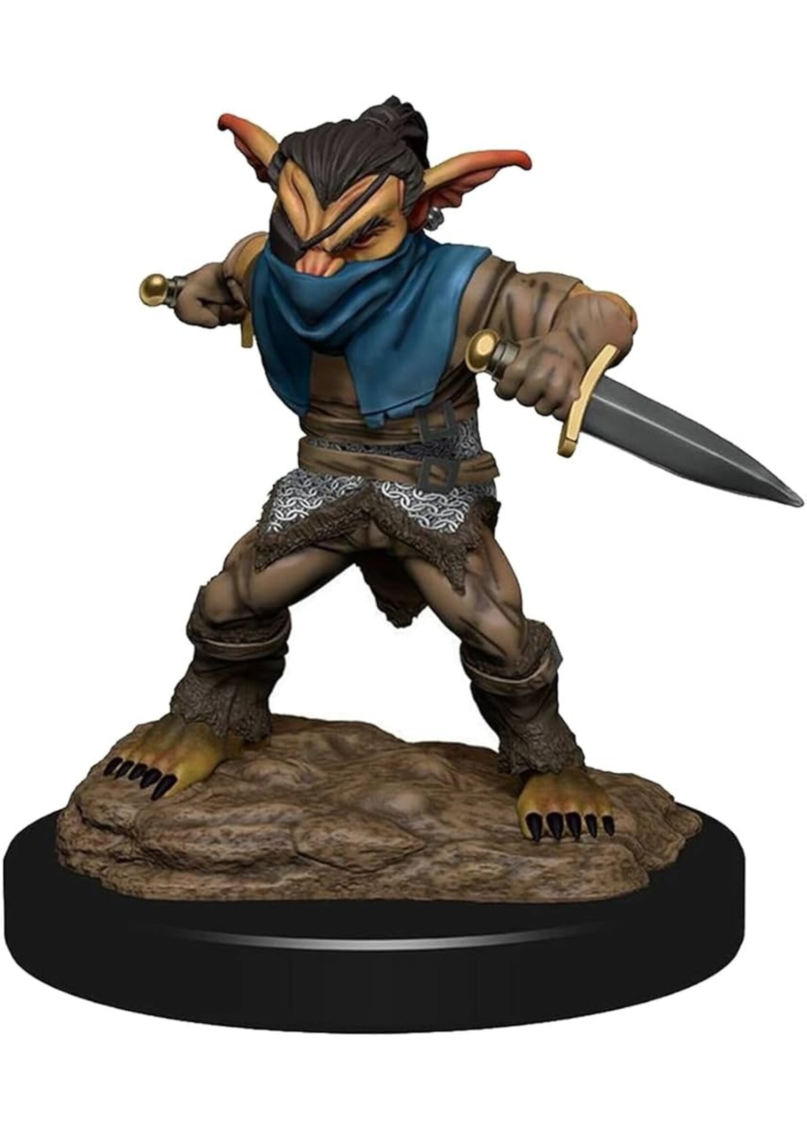 Wizkids D&D Nolzur's Marvelous Miniatures Goblin Rogue Male  & Female Goblin Bard