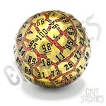 Glass Staff Lava Orb Metal d100