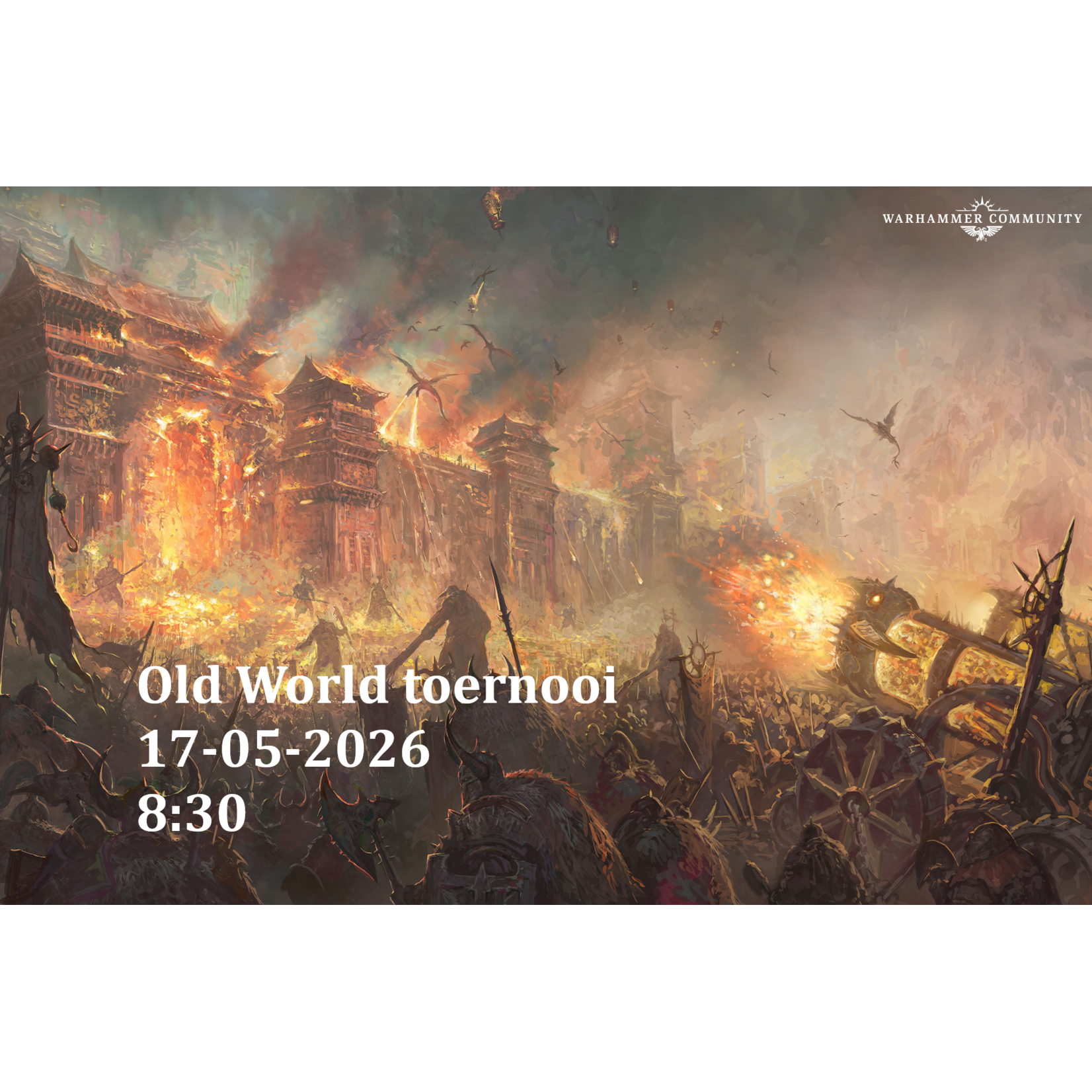 Games Workshop Warhammer Old World Toernooi 17-05-2026