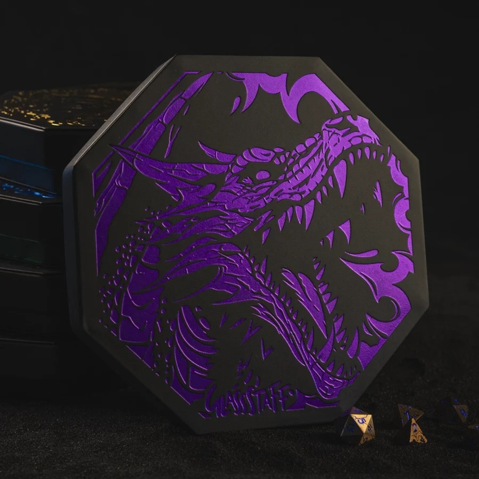 Glass Staff Crit Stones: Dice Arena Purple