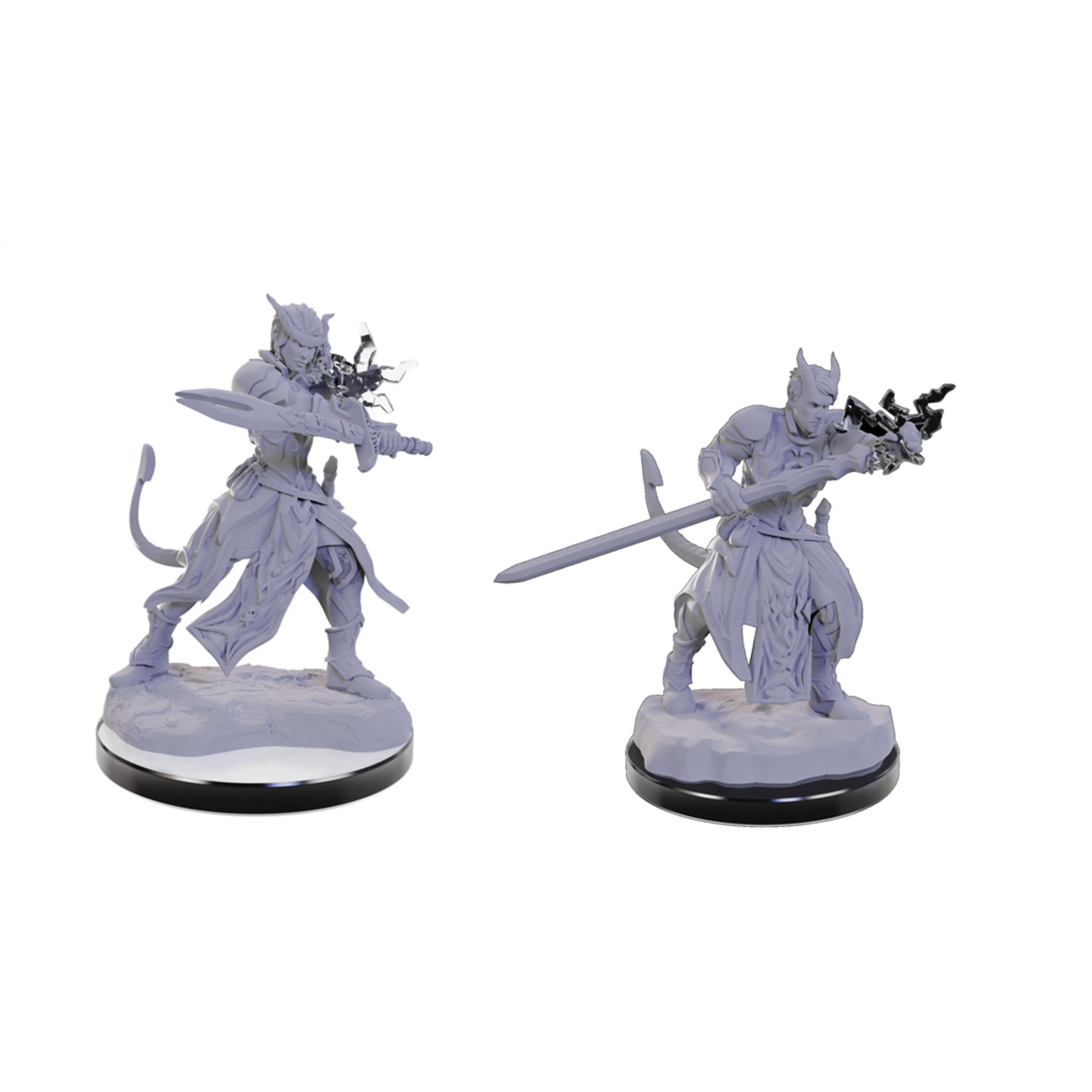 Wizkids D&D Nolzur's Marvelous Miniatures Tiefling Warlocks
