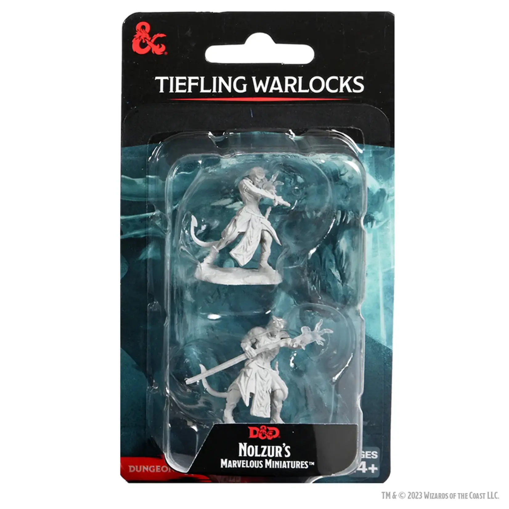 Wizkids D&D Nolzur's Marvelous Miniatures Tiefling Warlocks