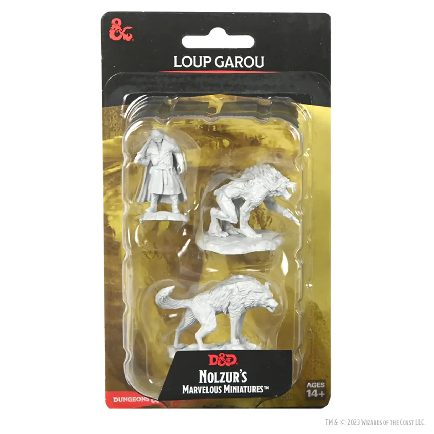 Wizkids D&D Nolzur's Marvelous Miniatures Loup Garou