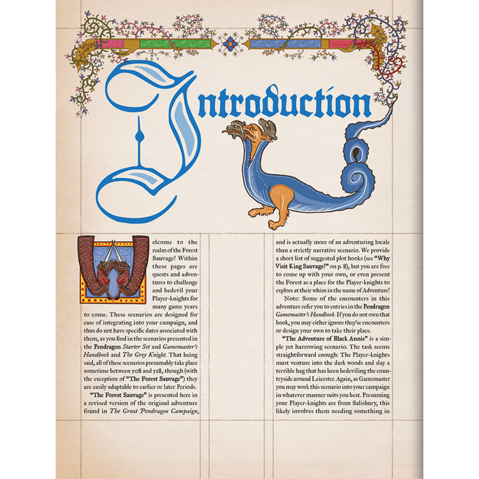 Chaosium Pendragon RPG: The Sauvage King (EN)