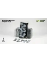 Gamers Grass Frost Lake Bases Pre-Painted (10x 28mm Round)