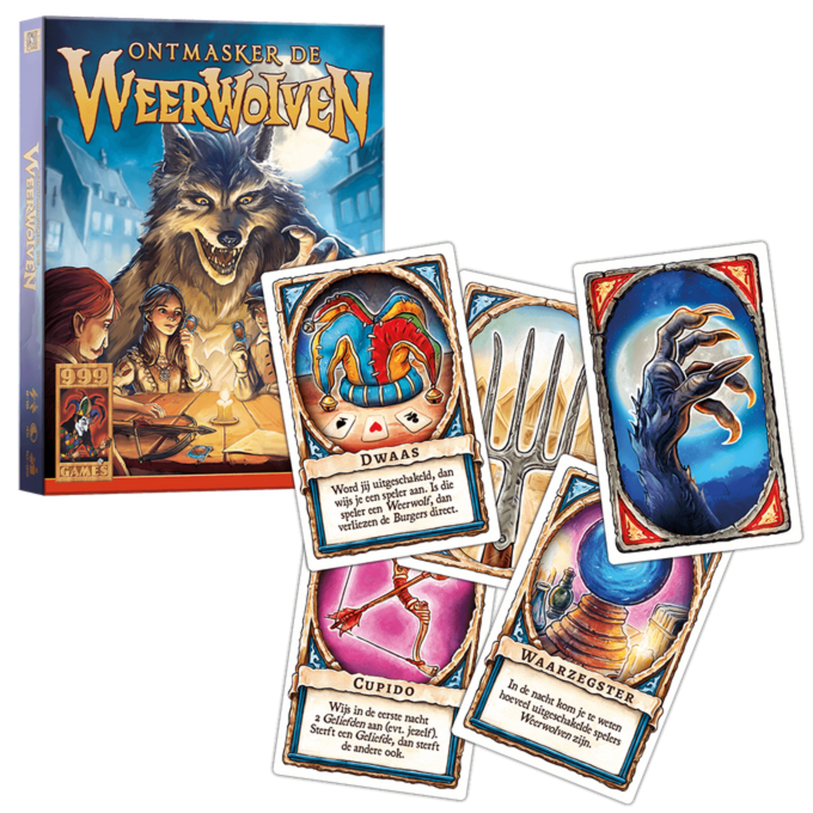 999-Games Ontmasker de Weerwolven (NL)