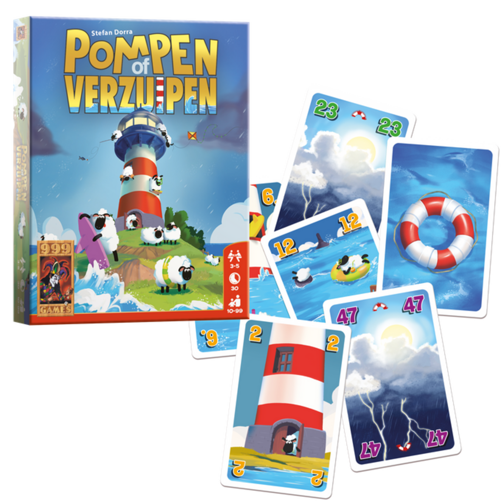 999-Games Pompen of Verzuipen (NL/EN/FR)