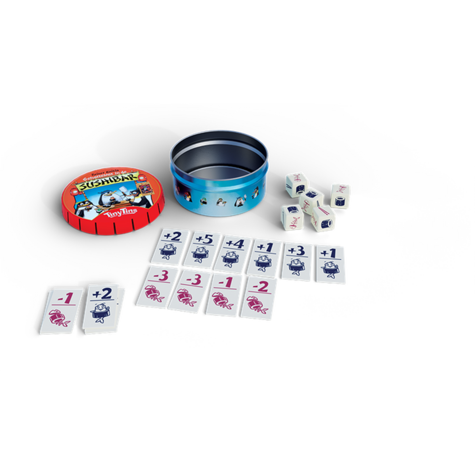 999-Games Tiny Tins: Geharrewar in de Sushibar (NL)