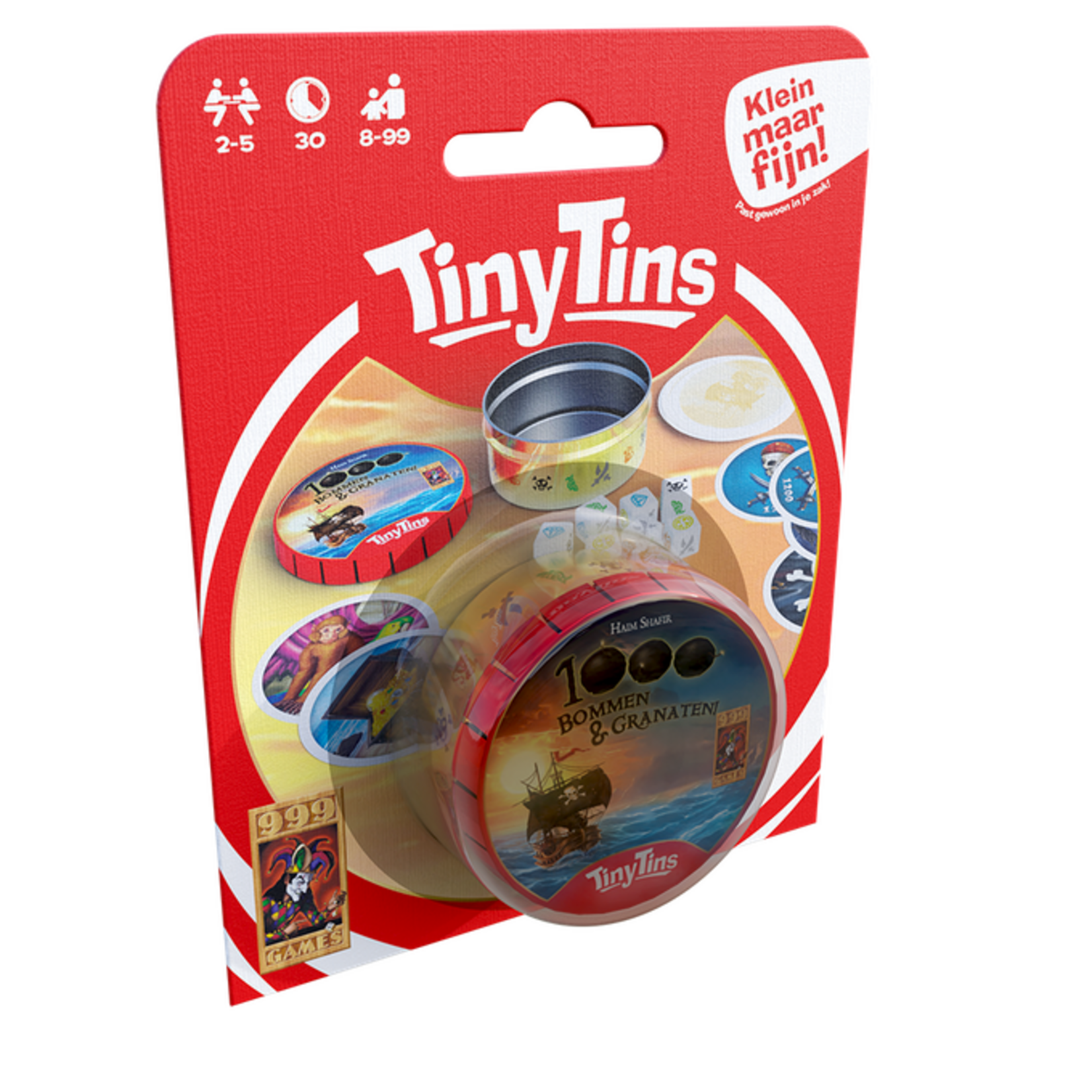 999-Games Tiny Tins: 1000 Bommen en Granaten (NL)